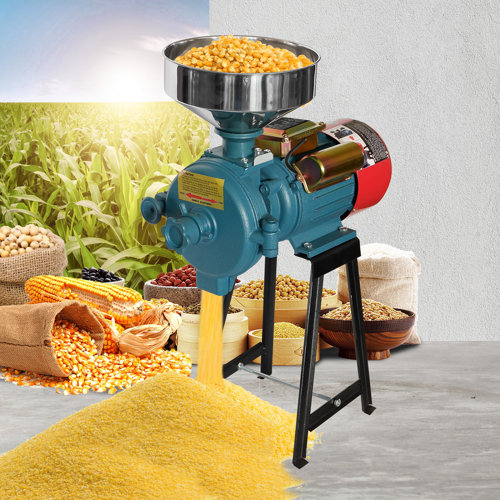 JTANGL Electric Grain Grinder Mill, 3000W 110V Corn Grinder Mill